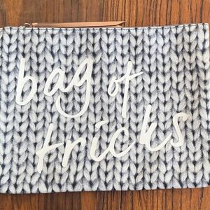 “Bag of Tricks” Large zipper pouch